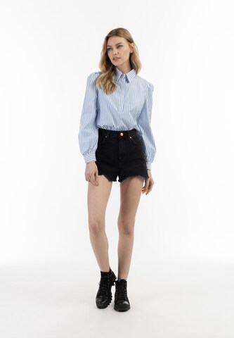 Camicia da donna di DreiMaster Vintage in blu