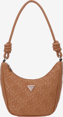 GUESS Schoudertas 'Adelasia' in Bruin: voorkant