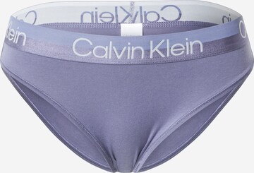 Slip de la Calvin Klein Underwear pe mov: față