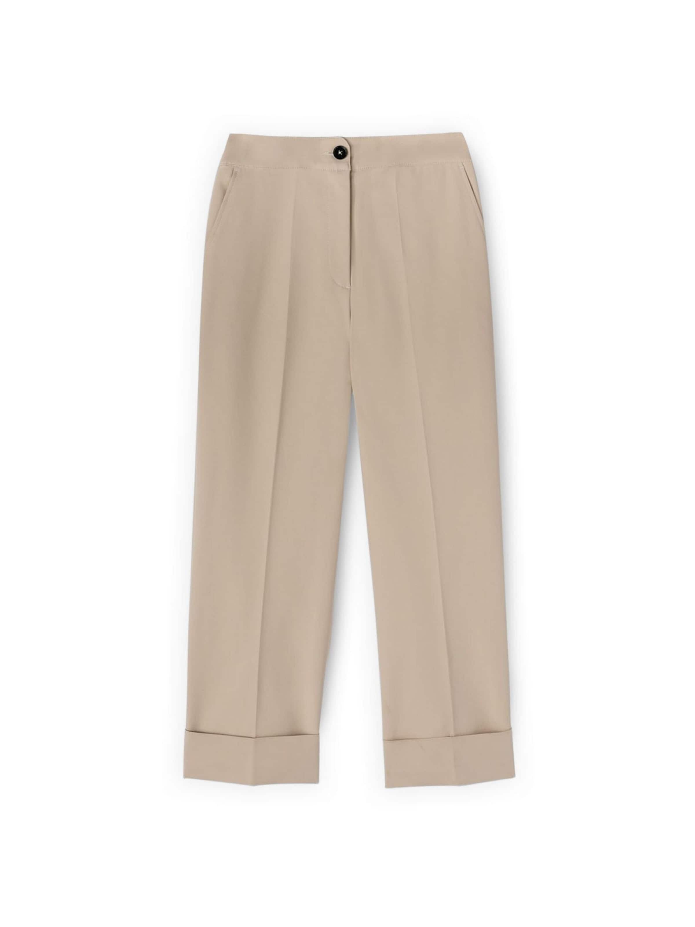 Wide leg Pantaloni di MOTIVI in beige: frontale