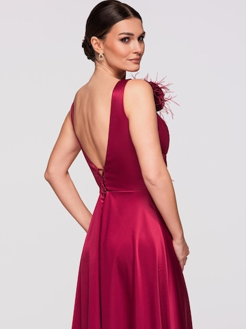 Ombre Abendkleid‌‌‌‌ in Rot