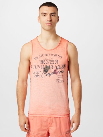 CAMP DAVID Shirt in Rot: Vorderseite