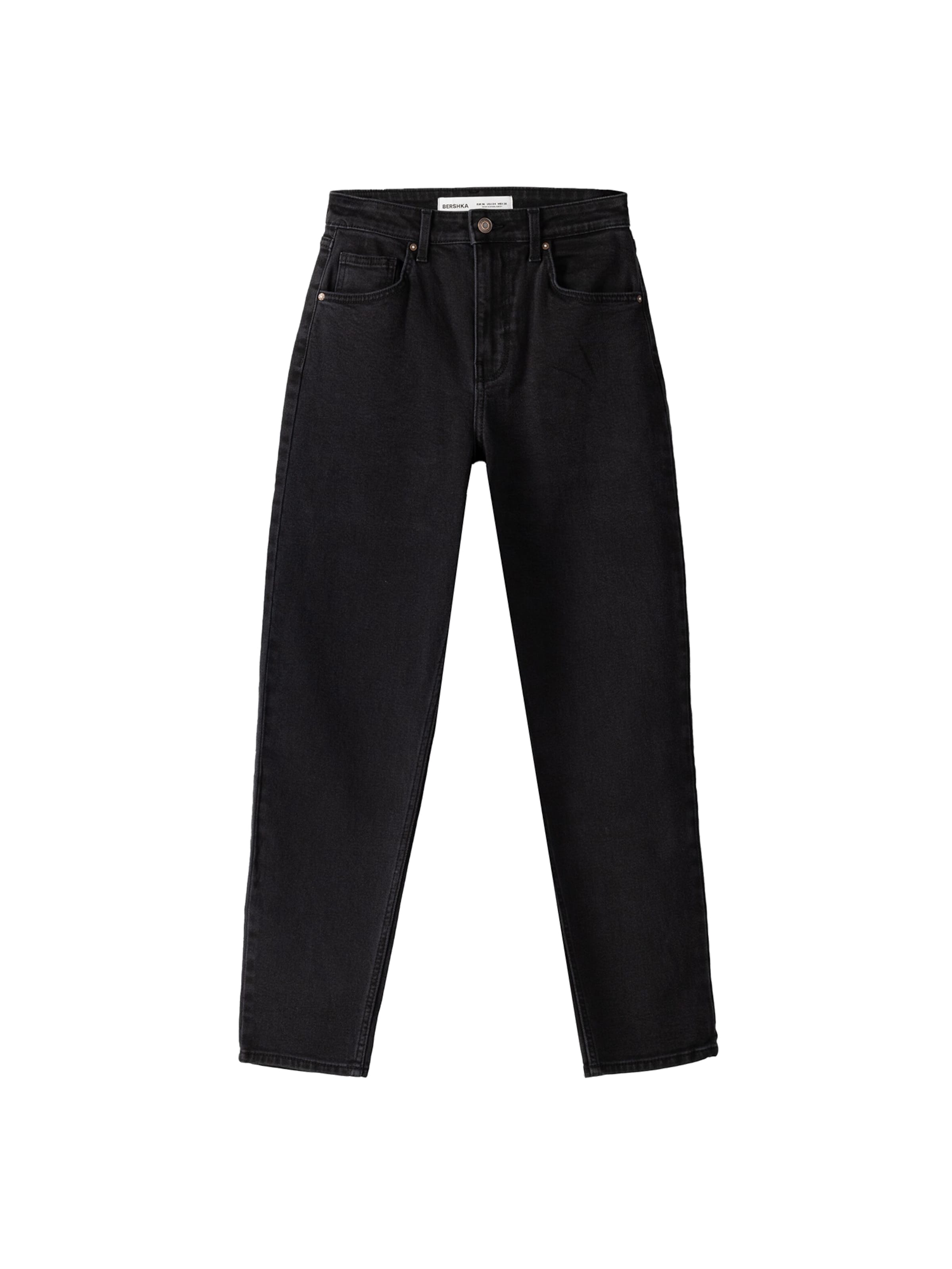 Bershka Džínsy - Čierna: predná strana