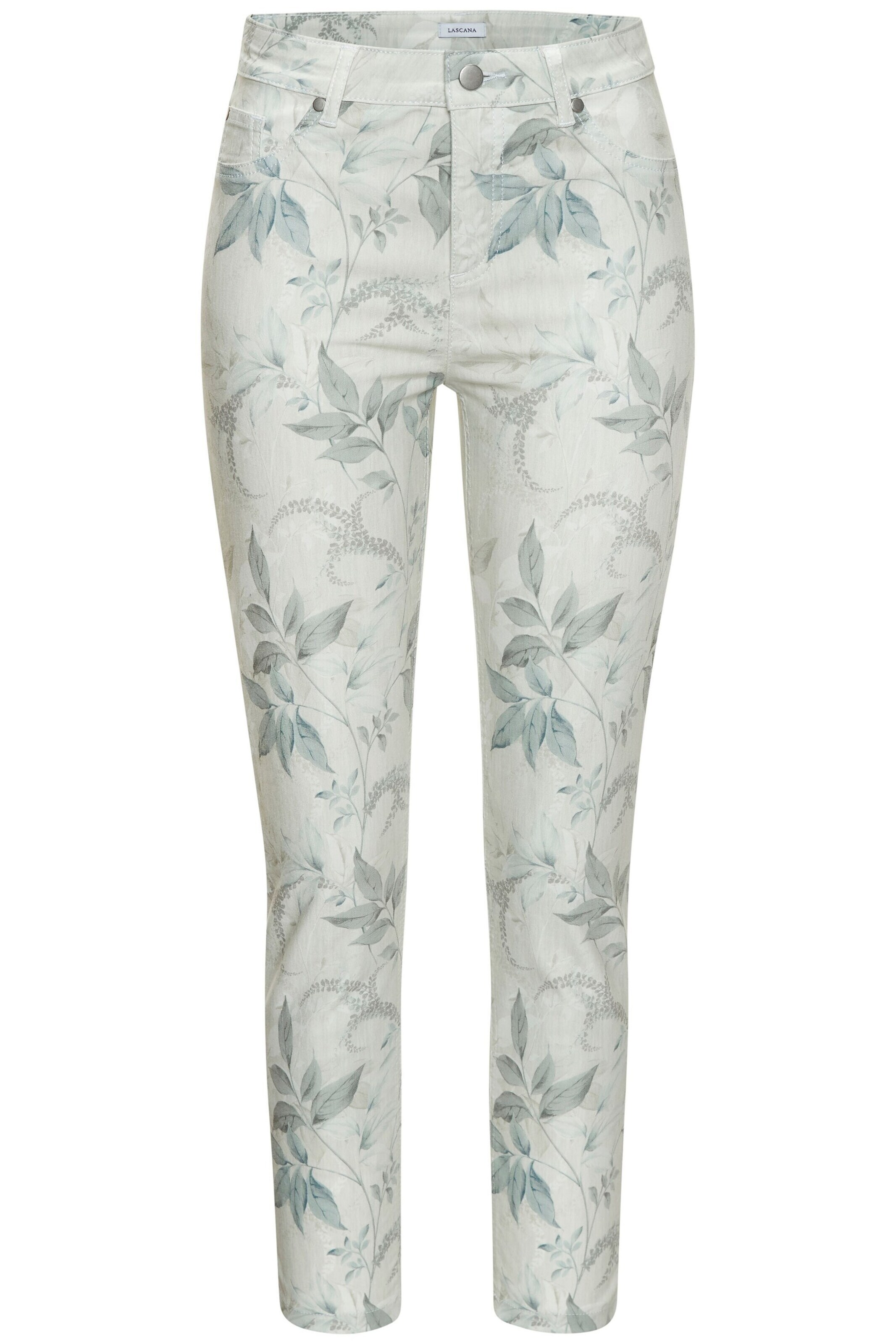 LASCANA Skinny Jeggings in Green: front