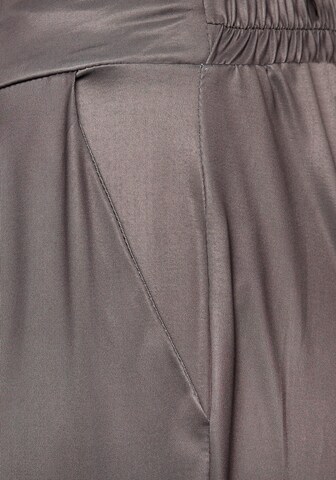 LASCANA - Tapered Pantalón en gris