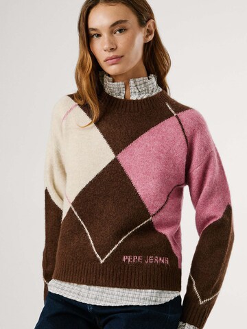 Pepe Jeans Pullover 'Cecily' i brun