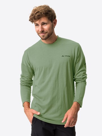VAUDE Functioneel shirt 'Yaras' in Groen: voorkant