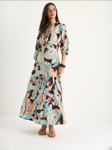 Robe Bianco Lucci en mélange de couleurs