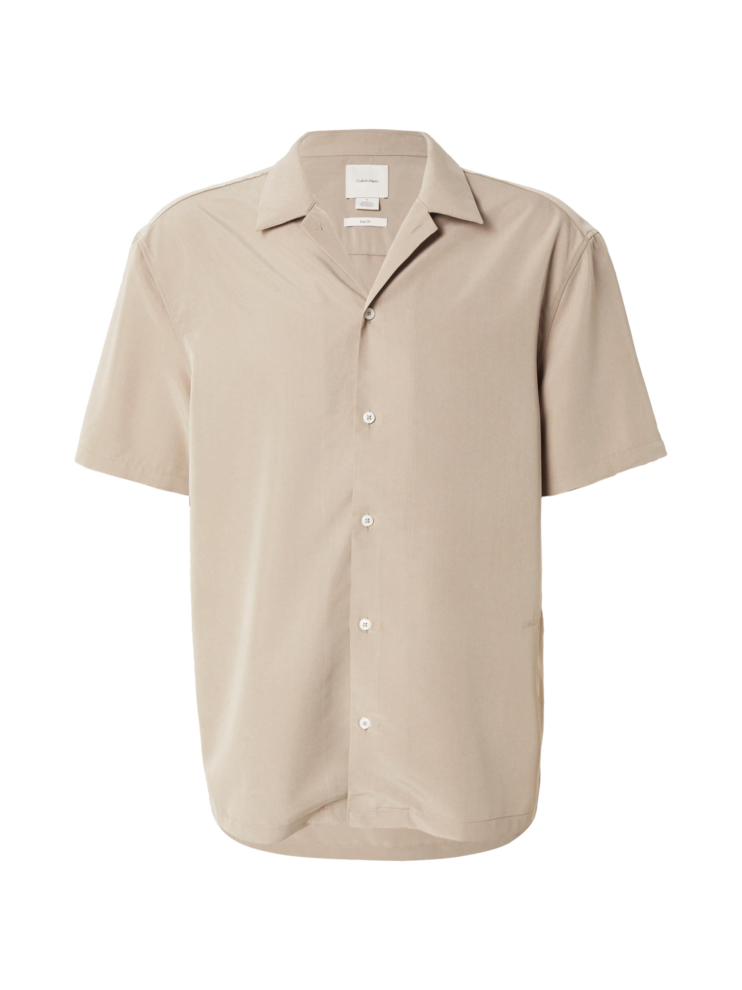Calvin Klein Skjorte i S i mørkebeige, Produktvisning