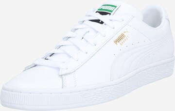 Baskets basses PUMA en blanc : devant