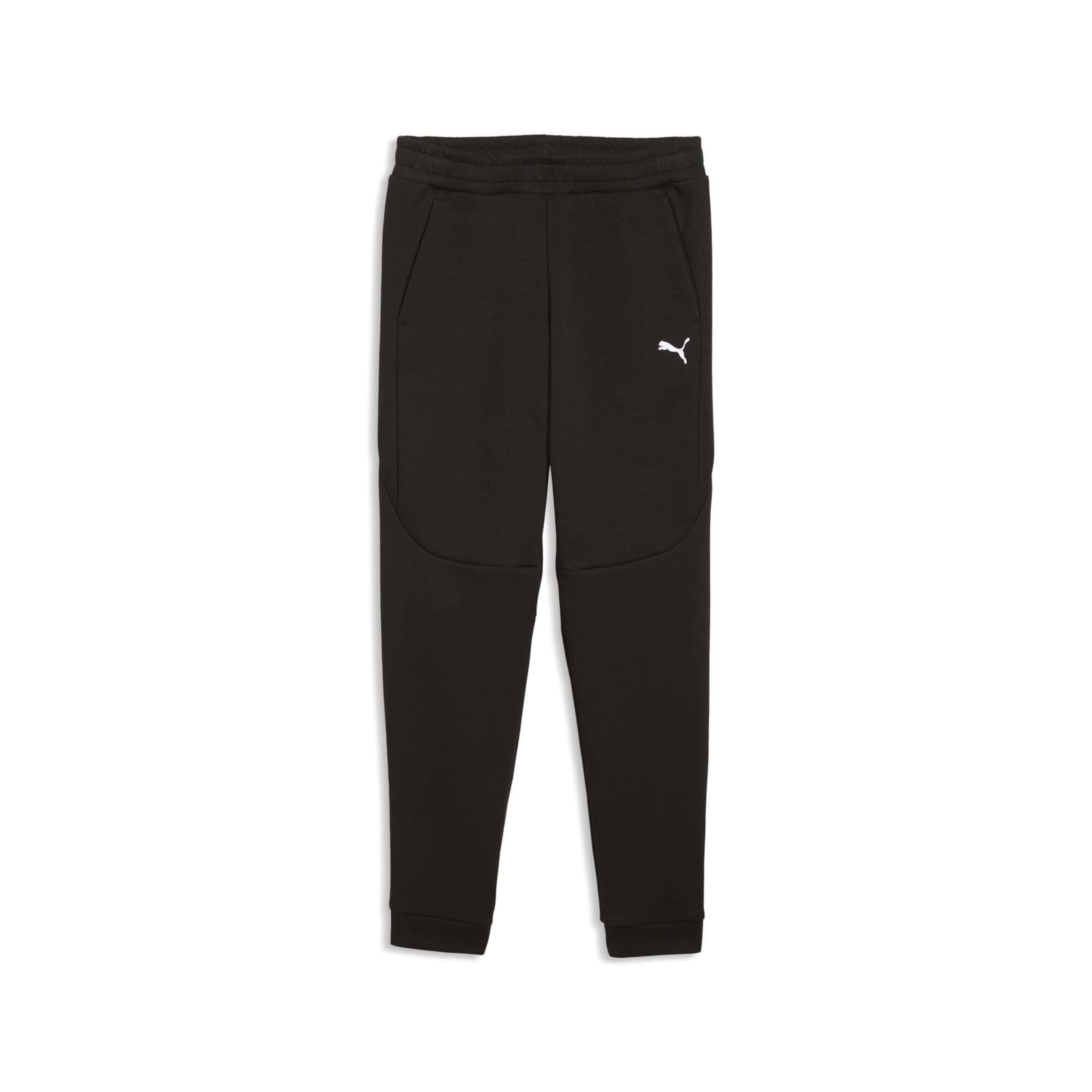Regular Pantalon de sport PUMA en noir : devant