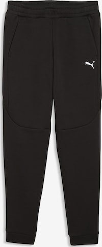 Regular Pantalon de sport PUMA en noir : devant