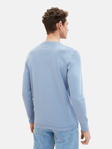 TOM TAILOR Shirt in Blau