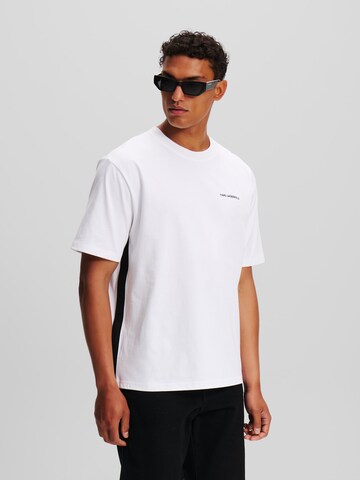 Karl Lagerfeld Shirt in White: front