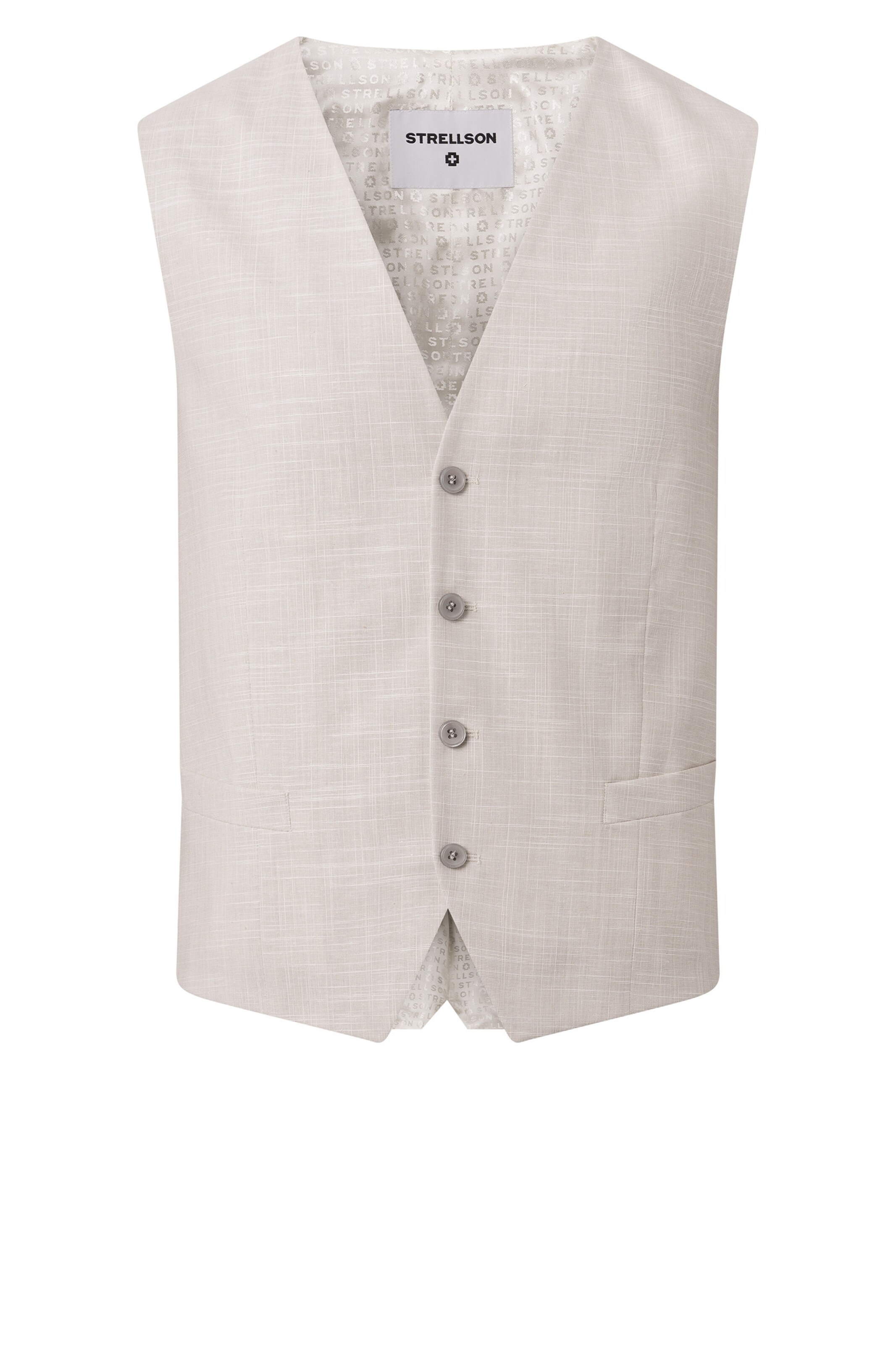 STRELLSON Anzugweste 'Gyl' in Beige: Vorderseite
