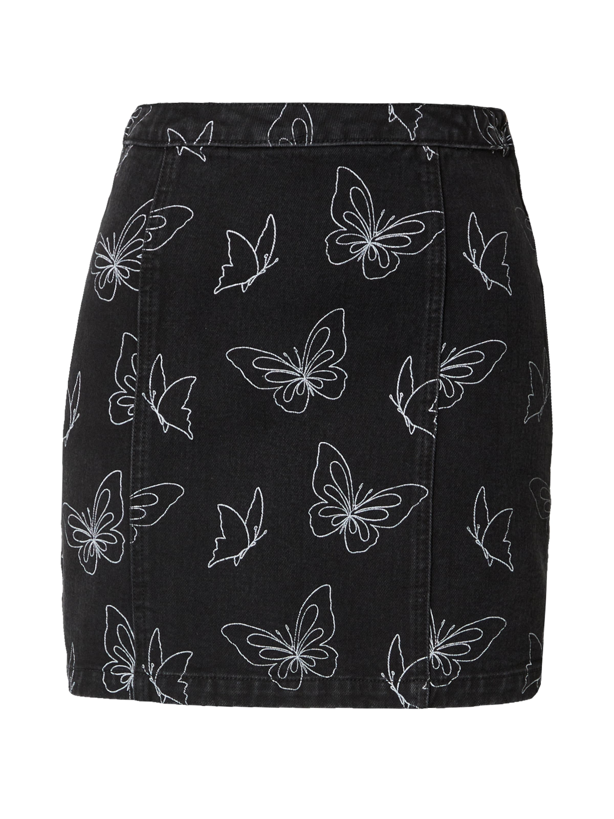 florence by mills exclusive for ABOUT YOU Юбка 'Good Novel' в Черный / Белый, Обзор товара