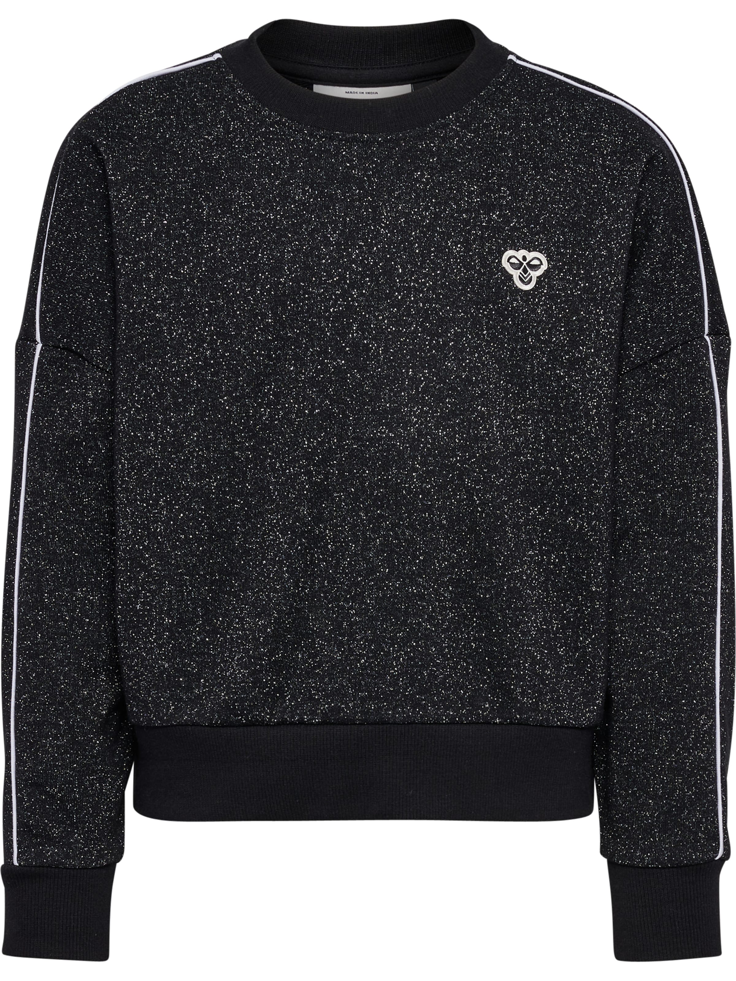 Sweat-shirt Hummel en noir : devant