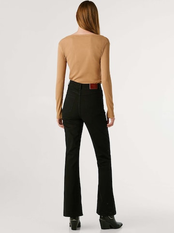 Pepe Jeans Flared Jeans 'Willa' in Black