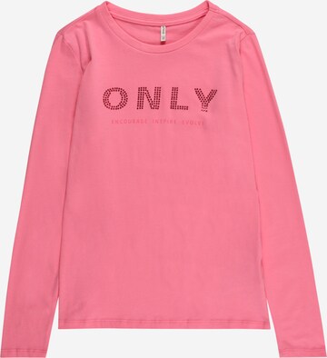 KIDS ONLY Shirt 'HELENE' in Pink: predná strana