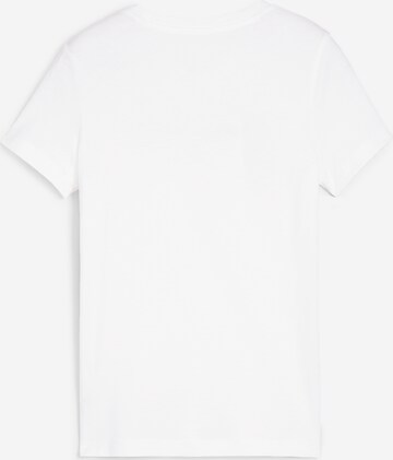 PUMA Μπλουζάκι 'ESS' σε λευκό