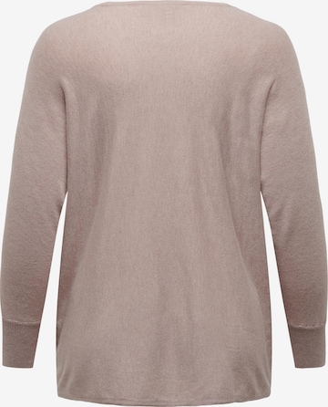 ONLY Carmakoma Pullover 'Alona' in Beige