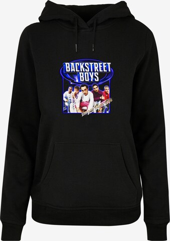 Sweat-shirt 'Backstreet Boys - Larger Than Life' Merchcode en noir : devant