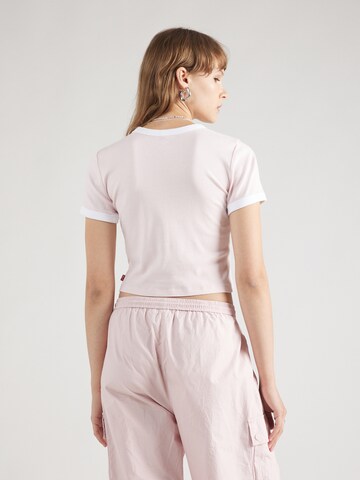 T-shirt 'Graphic Mini Ringer' LEVI'S ® en rose