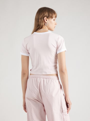 LEVI'S ® Shirt 'Graphic Mini Ringer' in Roze