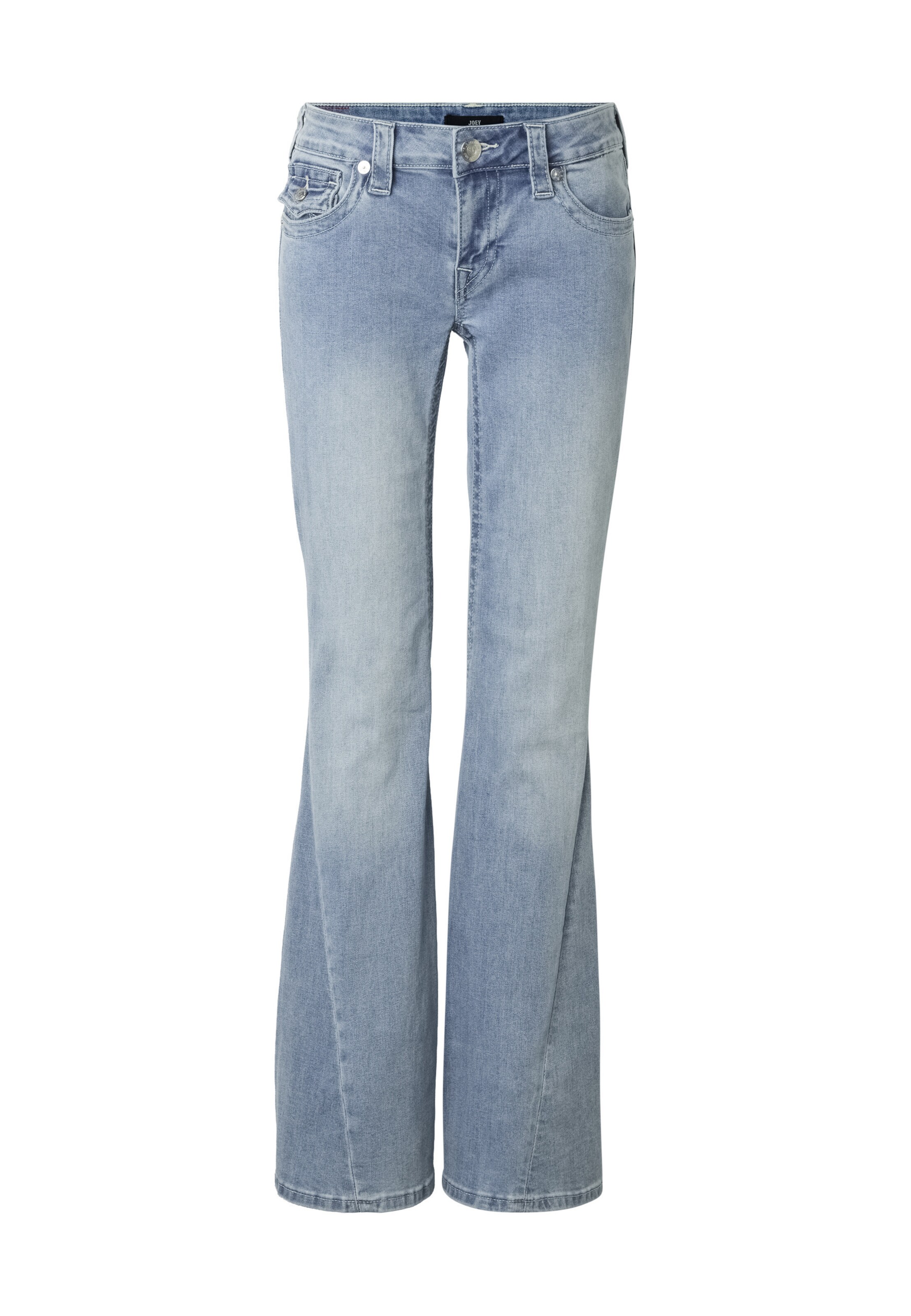 True Religion Flared Jeans 'Joey' in Blauw: voorkant