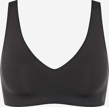 T-shirt Reggiseno 'ZERO Feel 2.0' di SLOGGI in nero: frontale