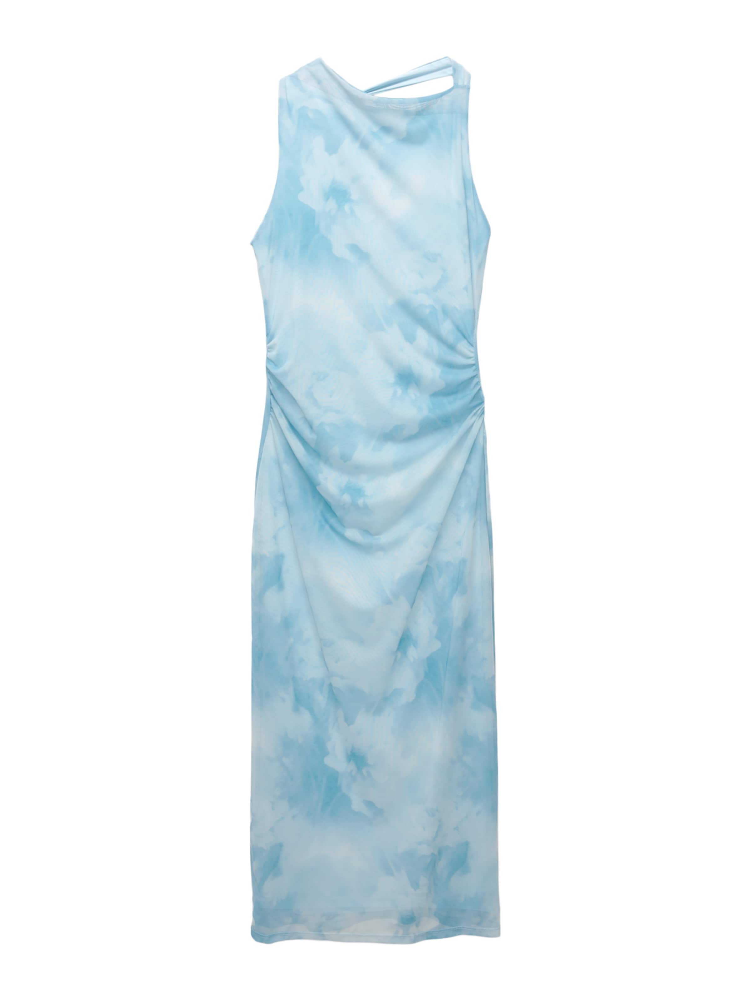 Pull&Bear Kleid in Blau: Vorderseite