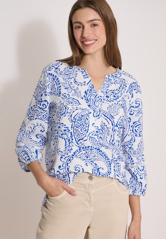 CECIL 3/4-Arm Tunika mit Print in Weiß: Vorderseite