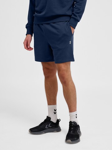 Hummel regular Bukser 'Pulse' i blå: forside