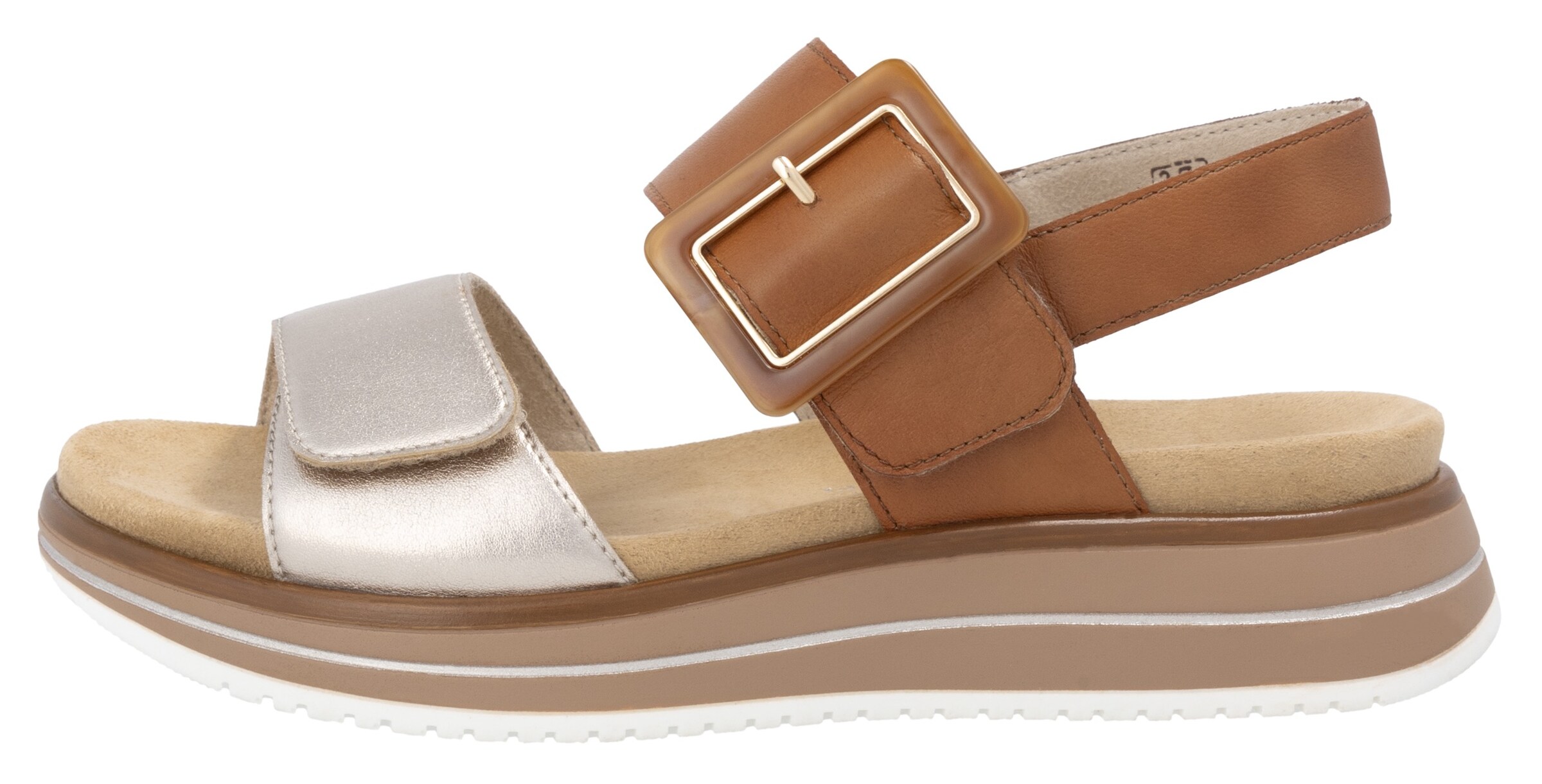 REMONTE Strap Sandals in Brown