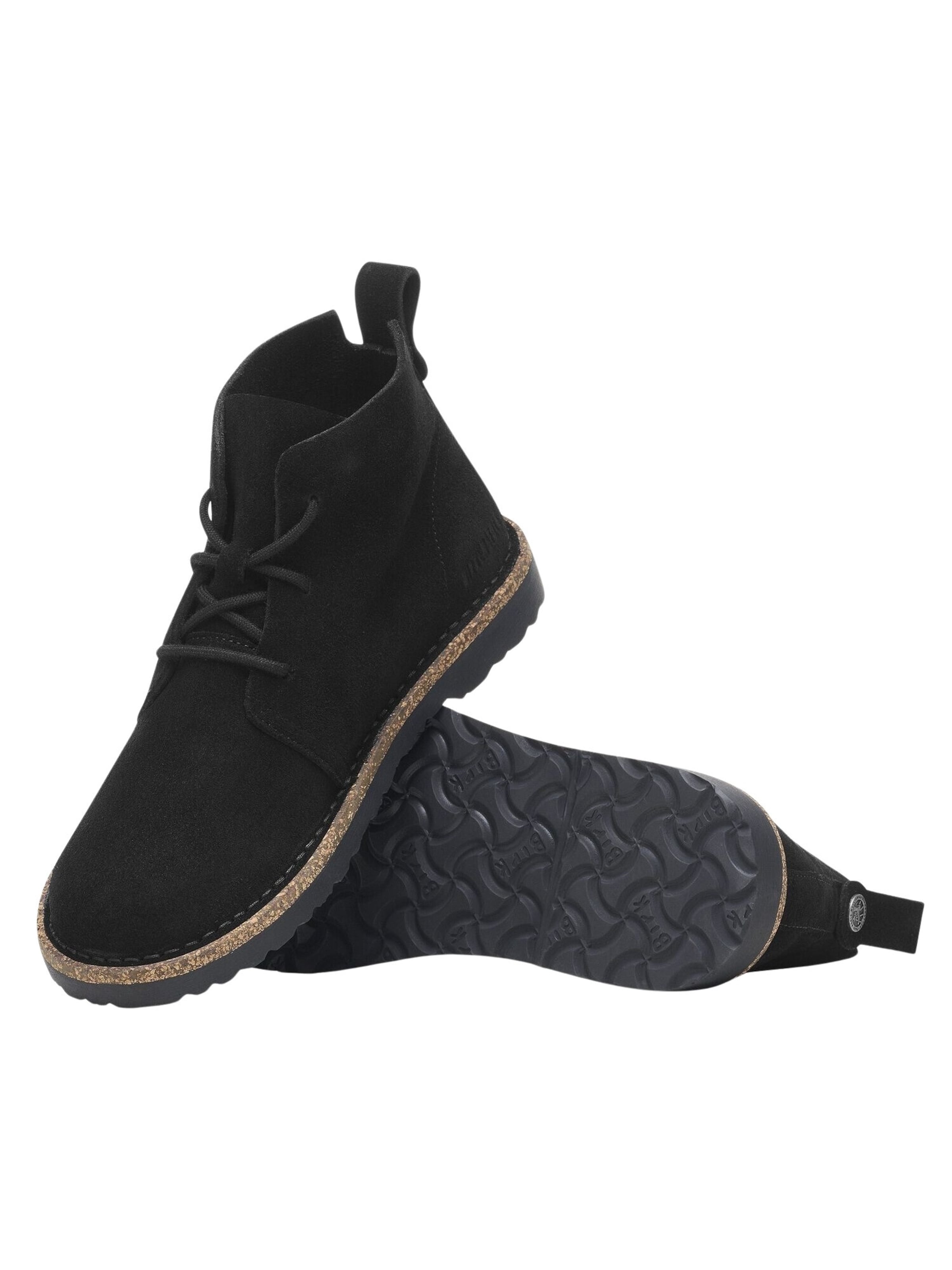 Stivaletto stringato 'Uppsala' di BIRKENSTOCK in nero: frontale