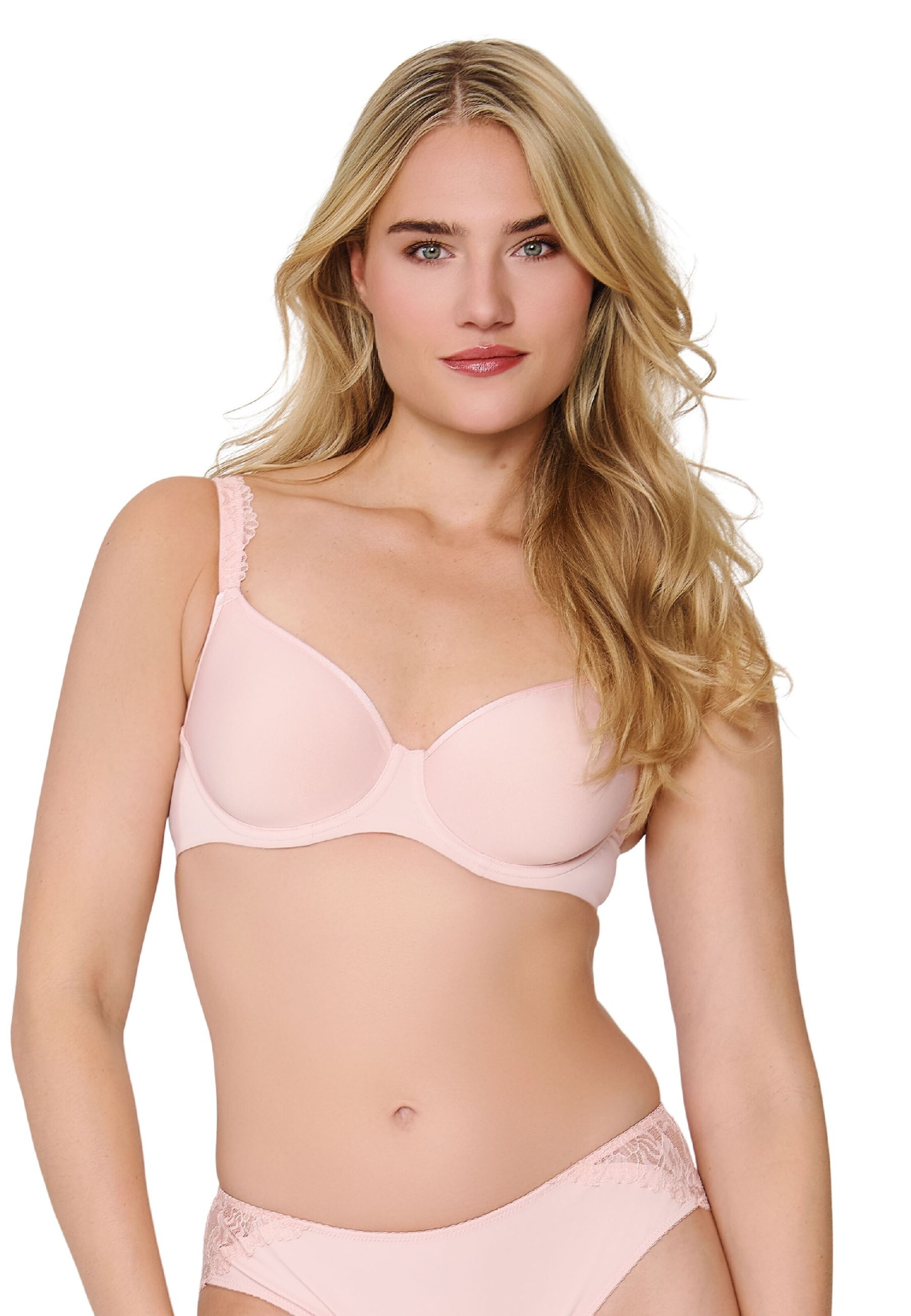 LingaDore - Soutien de tecido Soutien em rosa: frente