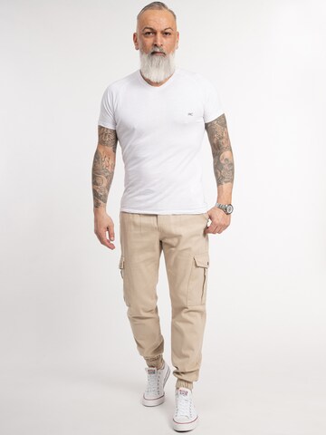 Rock Creek Tapered Cargo Pants in Beige