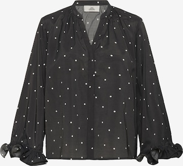 Chemisier KAREN BY SIMONSEN en noir : devant