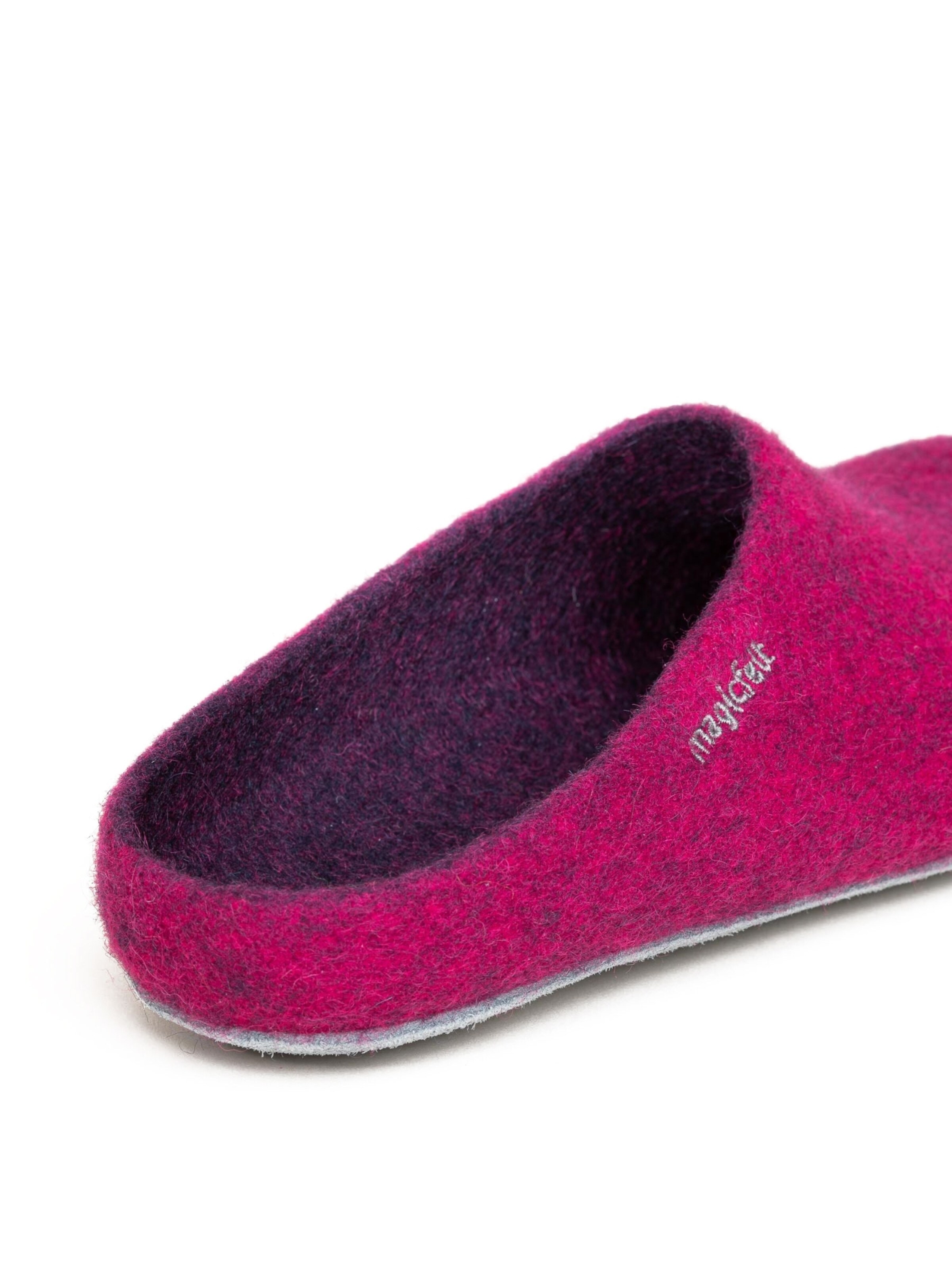 MagicFelt Slippers 'Filzpantoffel AP 701' in Pink