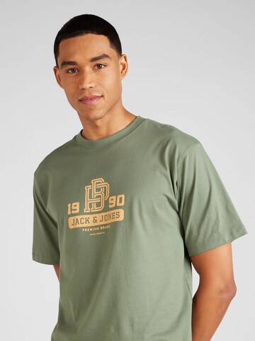 Tricou 'JONAH' de la JACK & JONES pe verde