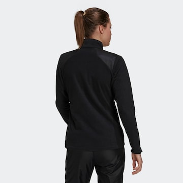 ADIDAS TERREX Athletic Fleece Jacket in Black