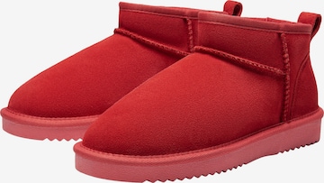 Dream Pairs Boots in Red: front