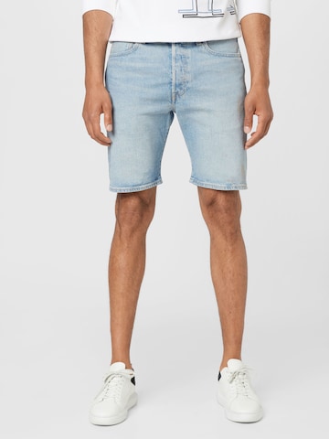 Regular Jeans '501 Original Short' de la LEVI'S ® pe albastru: față