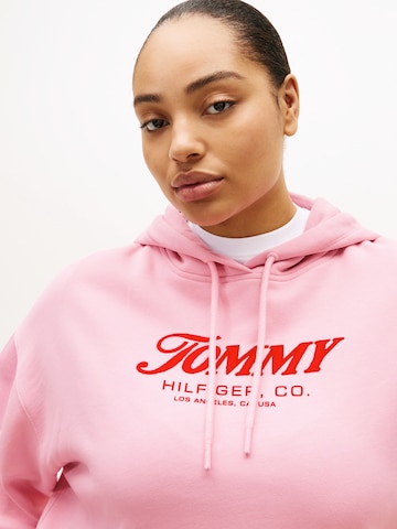 Tommy Hilfiger Curve Majica | roza barva