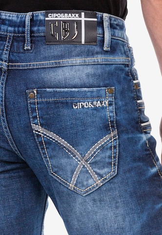 CIPO & BAXX Regular Jeans in Blauw