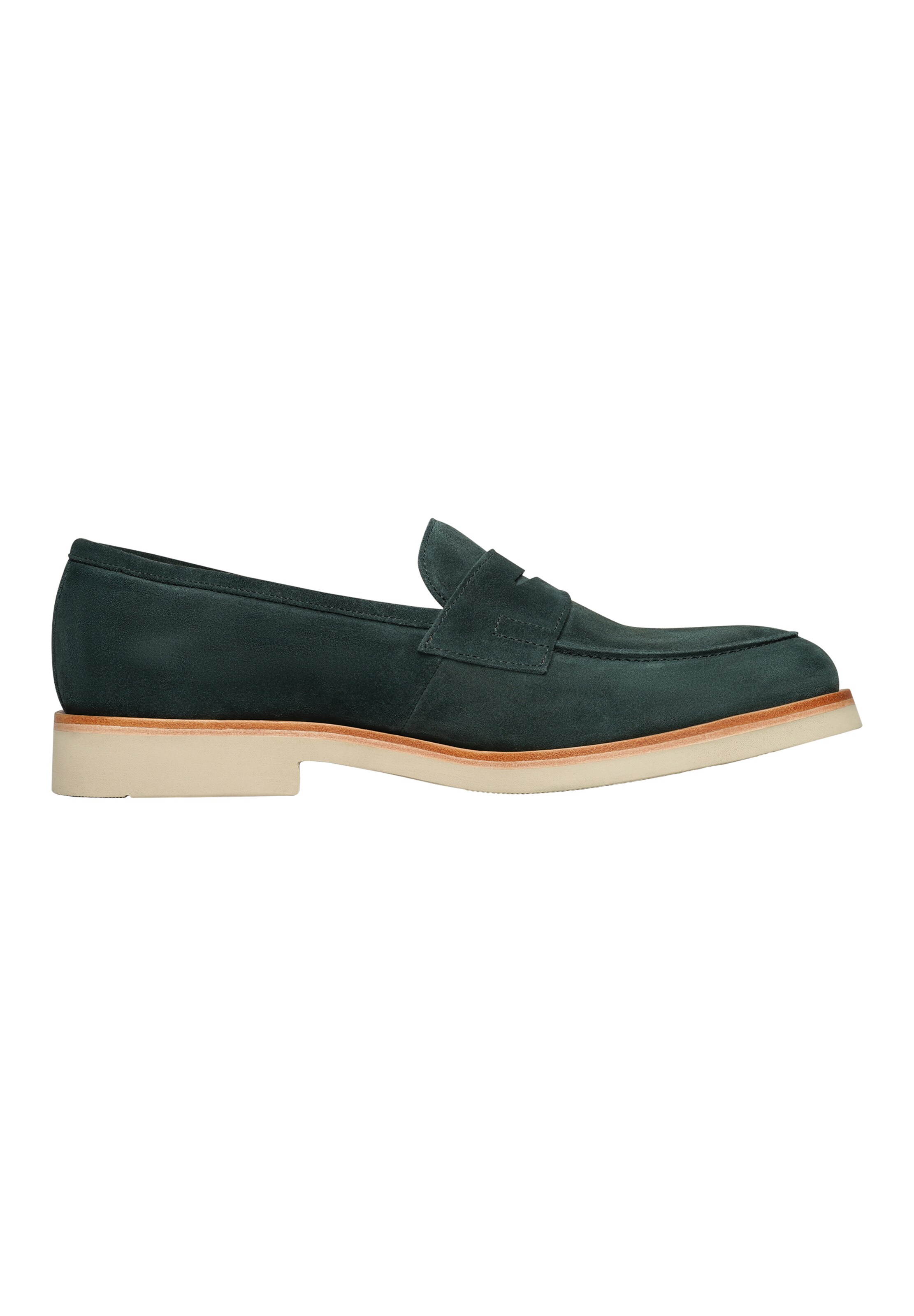 Henry Stevens Classic Flats ' Ben PL ' in Green