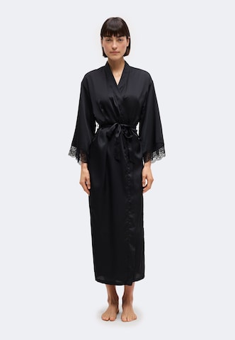 ETAM Dressing gown 'Desire' in Black: front