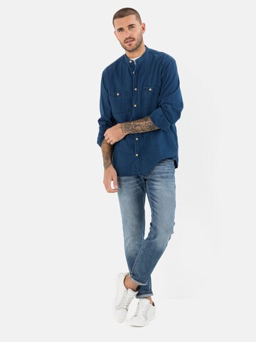 CAMEL ACTIVE - Regular Fit Camisa em azul