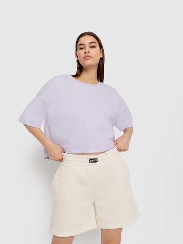 LSCN by LASCANA Oversized Shirt in Purple: front