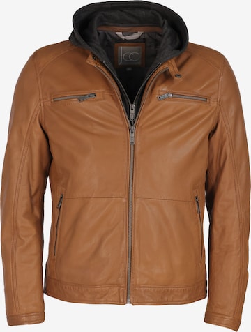 JCC Tussenjas in Bruin: voorkant